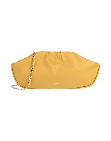 Avenue 67 Woman Cross-body Bag Ocher Size - Textile Fibers In Yellow