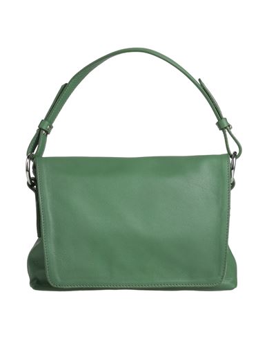 Innue' Woman Handbag Green Size - Soft Leather