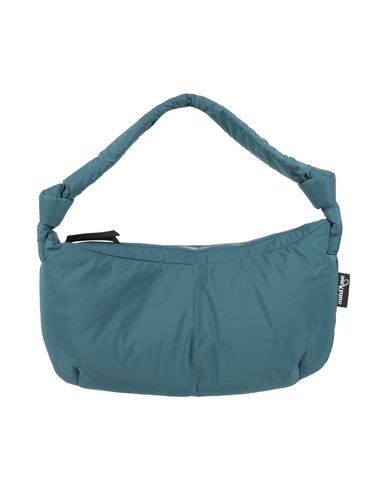 Ottod'ame Woman Handbag Deep Jade Size - Textile Fibers, Soft Leather In Green