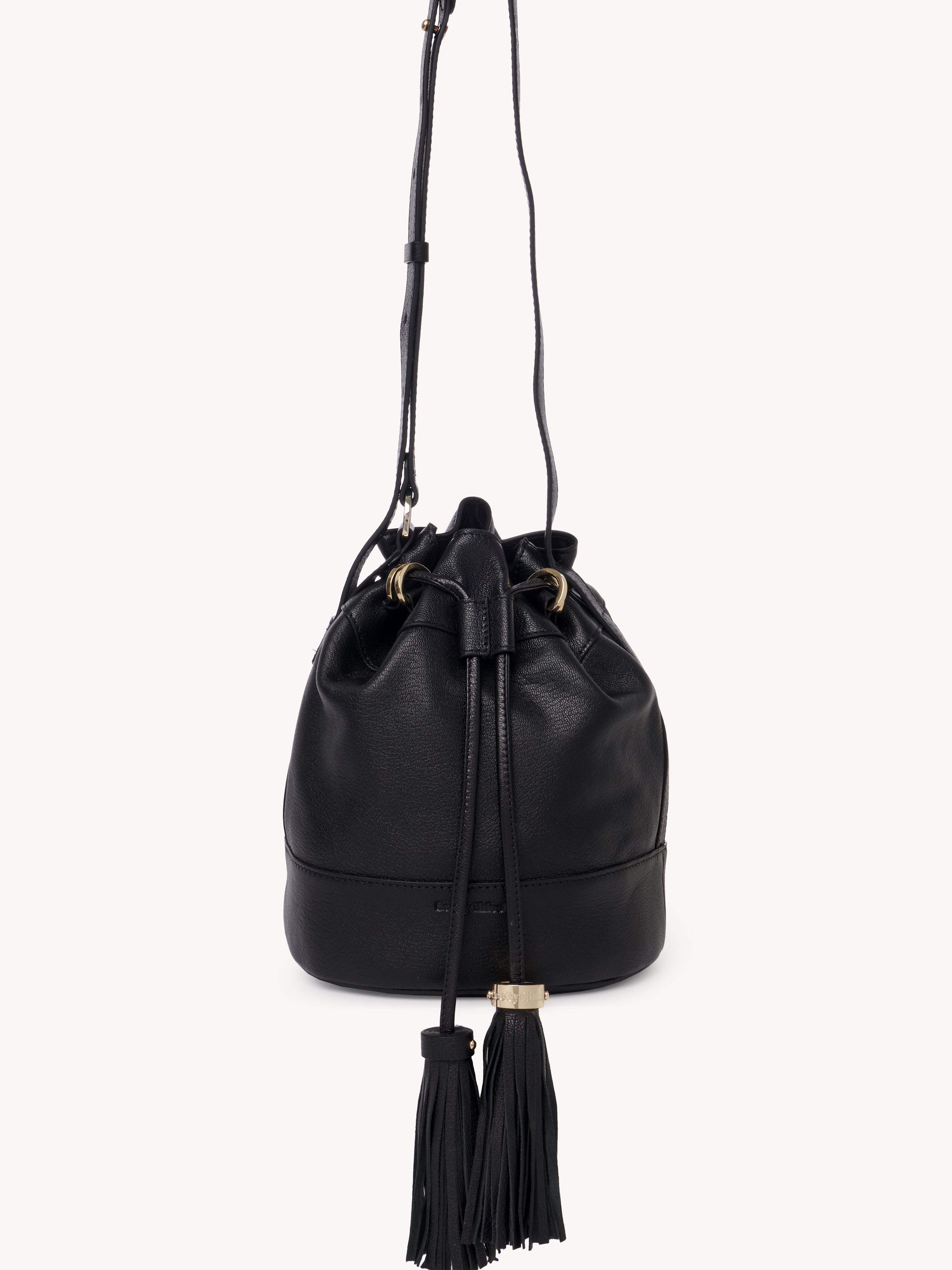 See By Chloé Vicki Bucket Bag Black Size Onesize 100% Goatskin