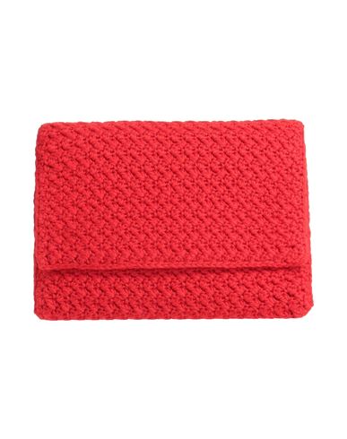 La Milanesa Woman Handbag Red Size - Textile Fibers