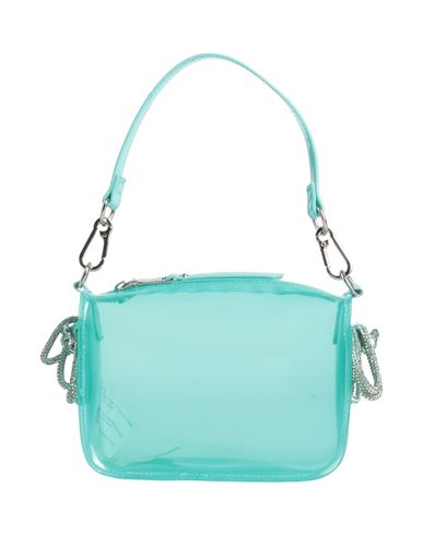 Steve Madden Woman Handbag Turquoise Size - Thermoplastic Polyurethane In Blue