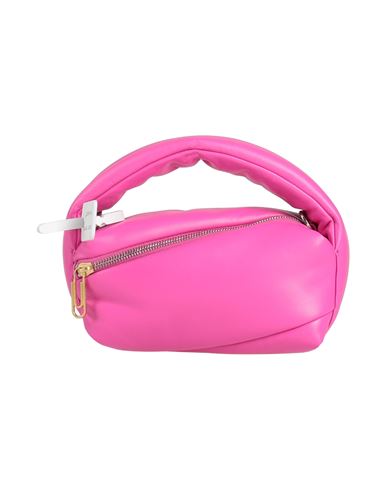 Off-white Woman Handbag Fuchsia Size - Soft Leather In Pink