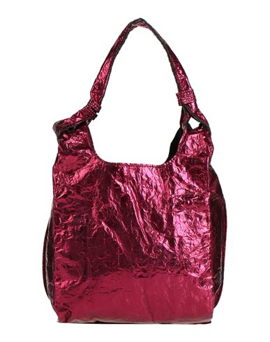 Anita Bilardi Woman Handbag Magenta Size - Textile Fibers