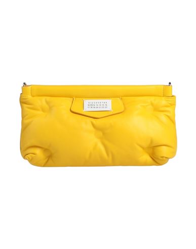 Maison Margiela Woman Handbag Yellow Size - Soft Leather