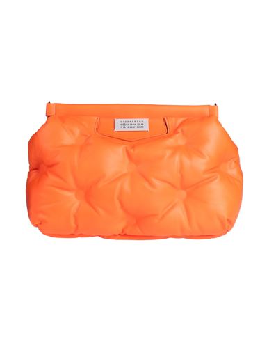 Maison Margiela Woman Handbag Orange Size - Textile Fibers