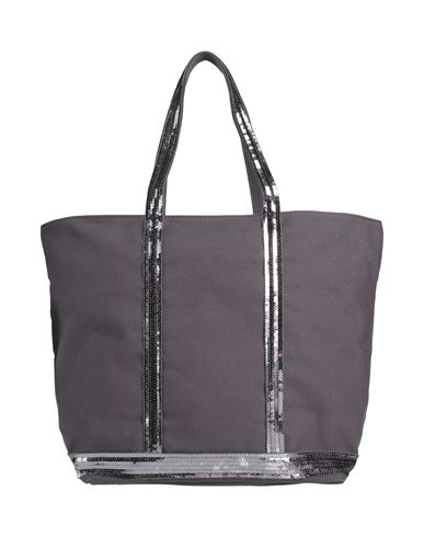 Vanessa Bruno Canvas And Sequins S Cabas Tote In Anthracite