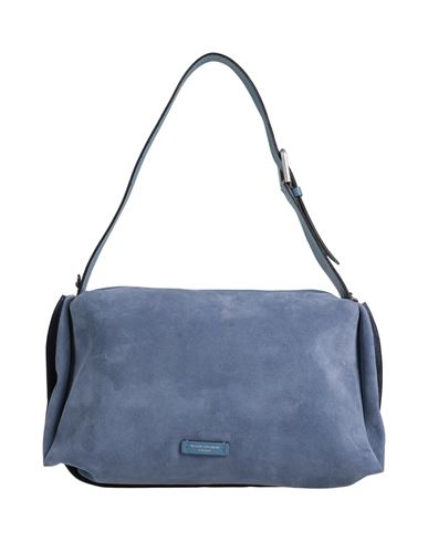 Gianni Chiarini Woman Handbag Pastel Blue Size - Soft Leather
