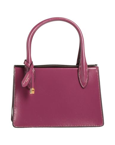 Gianni Chiarini Woman Handbag Deep Purple Size - Soft Leather