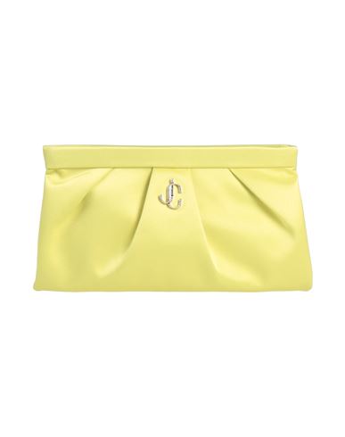 Jimmy Choo Woman Handbag Acid Green Size - Textile Fibers