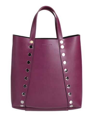 Zanellato Woman Handbag Deep Purple Size - Textile Fibers