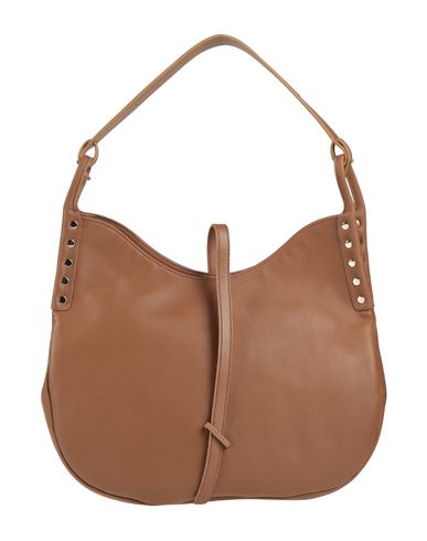 Shop Zanellato Woman Shoulder Bag Camel Size - Soft Leather In Beige