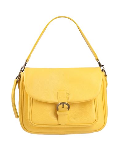 Corsia Woman Handbag Yellow Size - Soft Leather