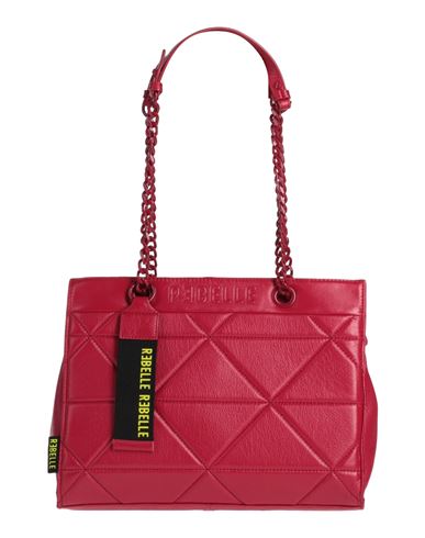 Rebelle Woman Shoulder Bag Red Size - Soft Leather