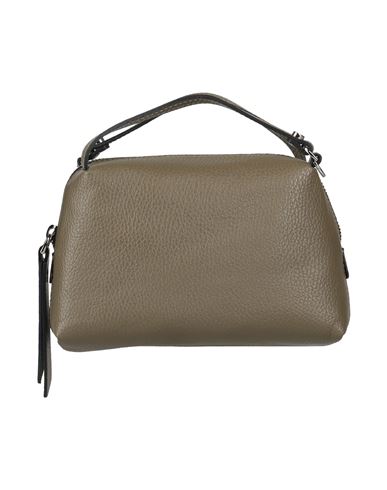 Shop Gianni Chiarini Woman Handbag Military Green Size - Soft Leather