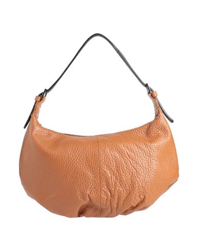 Woman Backpack Gold Size - Soft Leather