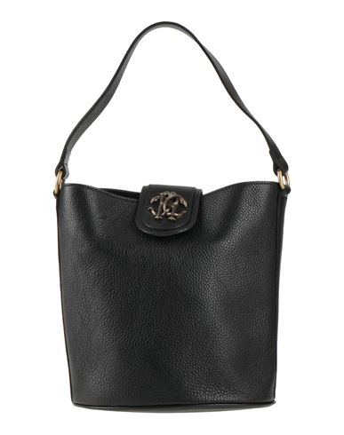 Roberto Cavalli Woman Handbag Black Size - Soft Leather