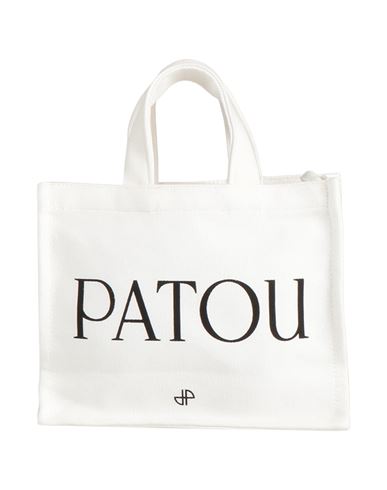 Patou Woman Handbag White Size - Cotton, Polyester In White