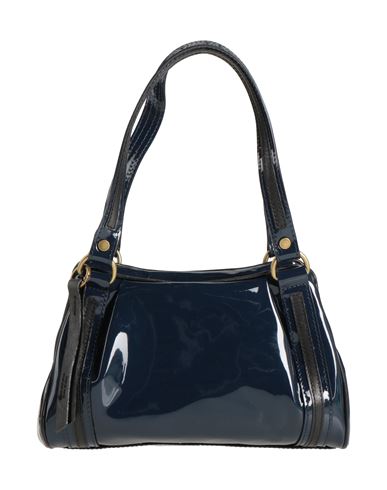 Corsia Woman Handbag Navy Blue Size - Soft Leather