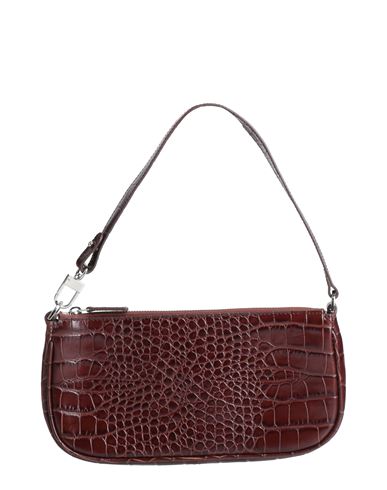 Shop By Far Woman Handbag Brown Size - Bovine Leather