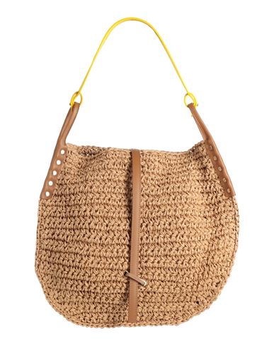 Zanellato Woman Handbag Beige Size - Textile Fibers, Soft Leather