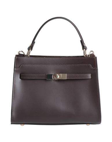 Gianni Notaro Woman Handbag Dark Brown Size - Calfskin