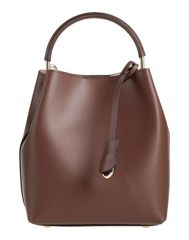 Gianni Notaro Woman Handbag Cocoa Size - Calfskin In Brown