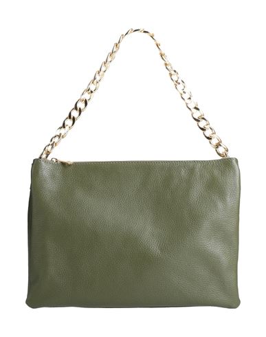 Gianni Notaro Woman Handbag Military Green Size - Calfskin