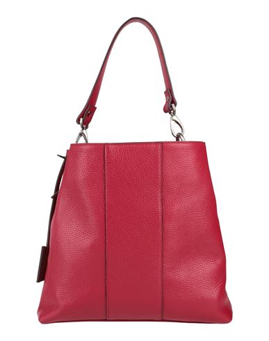 Gianni Notaro Woman Handbag Brick Red Size - Calfskin