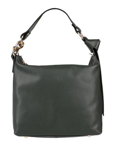 Gianni Notaro Woman Handbag Dark Green Size - Soft Leather In Black