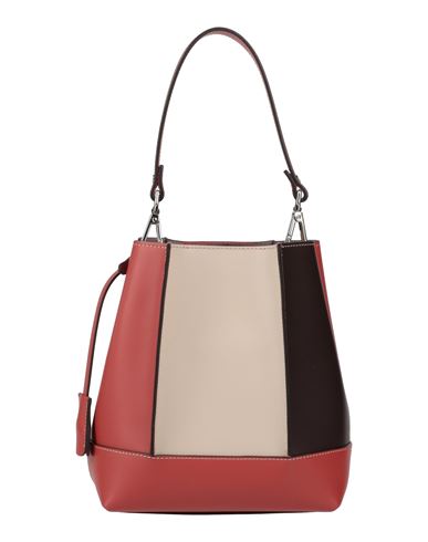 Gianni Notaro Woman Handbag Rust Size - Calfskin In Red