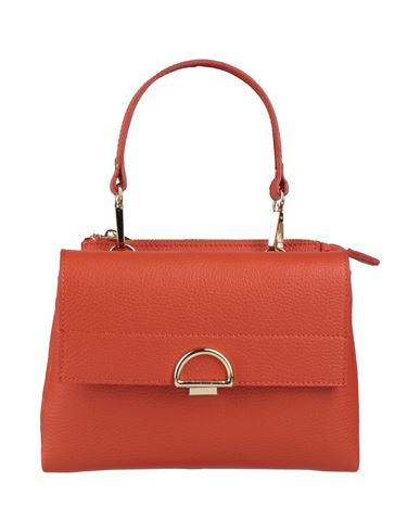 Gianni Notaro Woman Handbag Orange Size - Calfskin