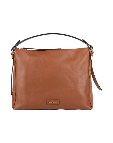 Shop Gianni Notaro Woman Handbag Tan Size - Calfskin In Brown