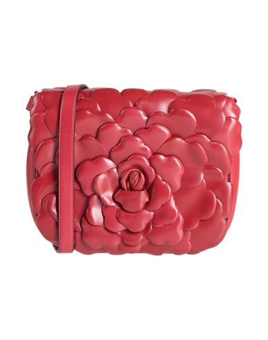 Valentino Garavani Woman Cross-body Bag Red Size - Soft Leather In Red