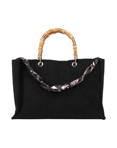 Shop Mia Bag Woman Handbag Black Size - Cotton