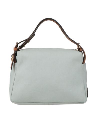 Gianni Notaro Woman Handbag Sky Blue Size - Soft Leather, Textile Fibers
