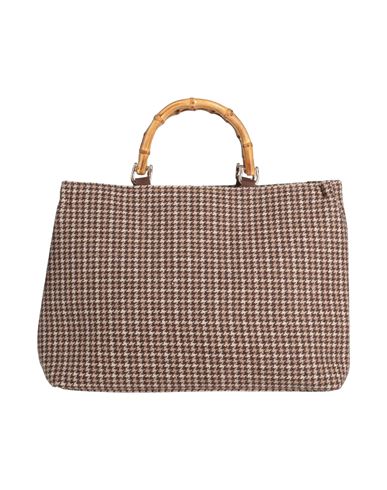 Mia Bag Woman Handbag Beige Size - Polyester