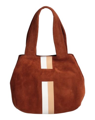 Mia Bag Woman Handbag Tan Size - Soft Leather In Brown