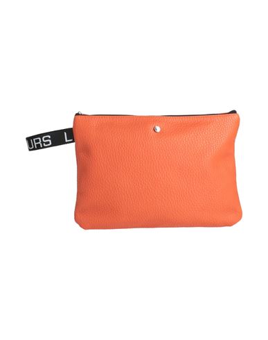 La Fille Des Fleurs Woman Handbag Orange Size - Textile Fibers