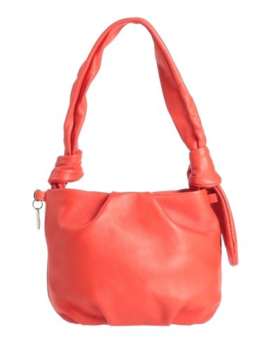 Momoní Woman Handbag Tomato Red Size - Soft Leather