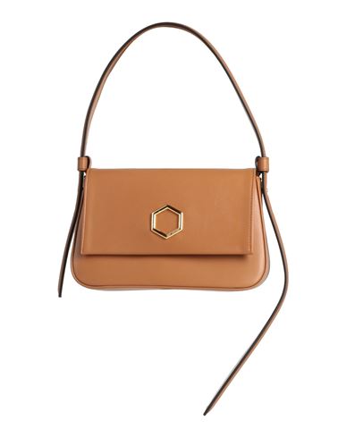 Hibourama Woman Handbag Tan Size - Soft Leather In Brown