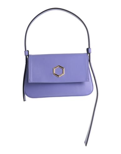 Hibourama Woman Handbag Purple Size - Soft Leather