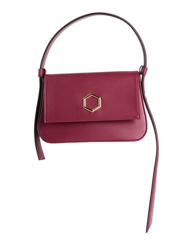 Hibourama Woman Handbag Garnet Size - Soft Leather In Red