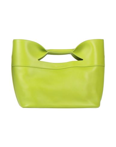 Alexander Mcqueen Woman Handbag Acid Green Size - Soft Leather