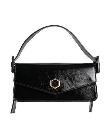 Hibourama Woman Handbag Black Size - Soft Leather