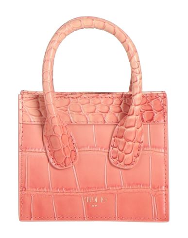 Apede Mod Woman Handbag Salmon Pink Size - Soft Leather