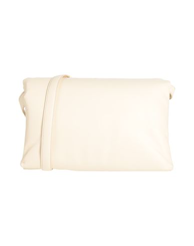 Marni Woman Cross-body Bag Ivory Size - Bovine Leather, Brass In White