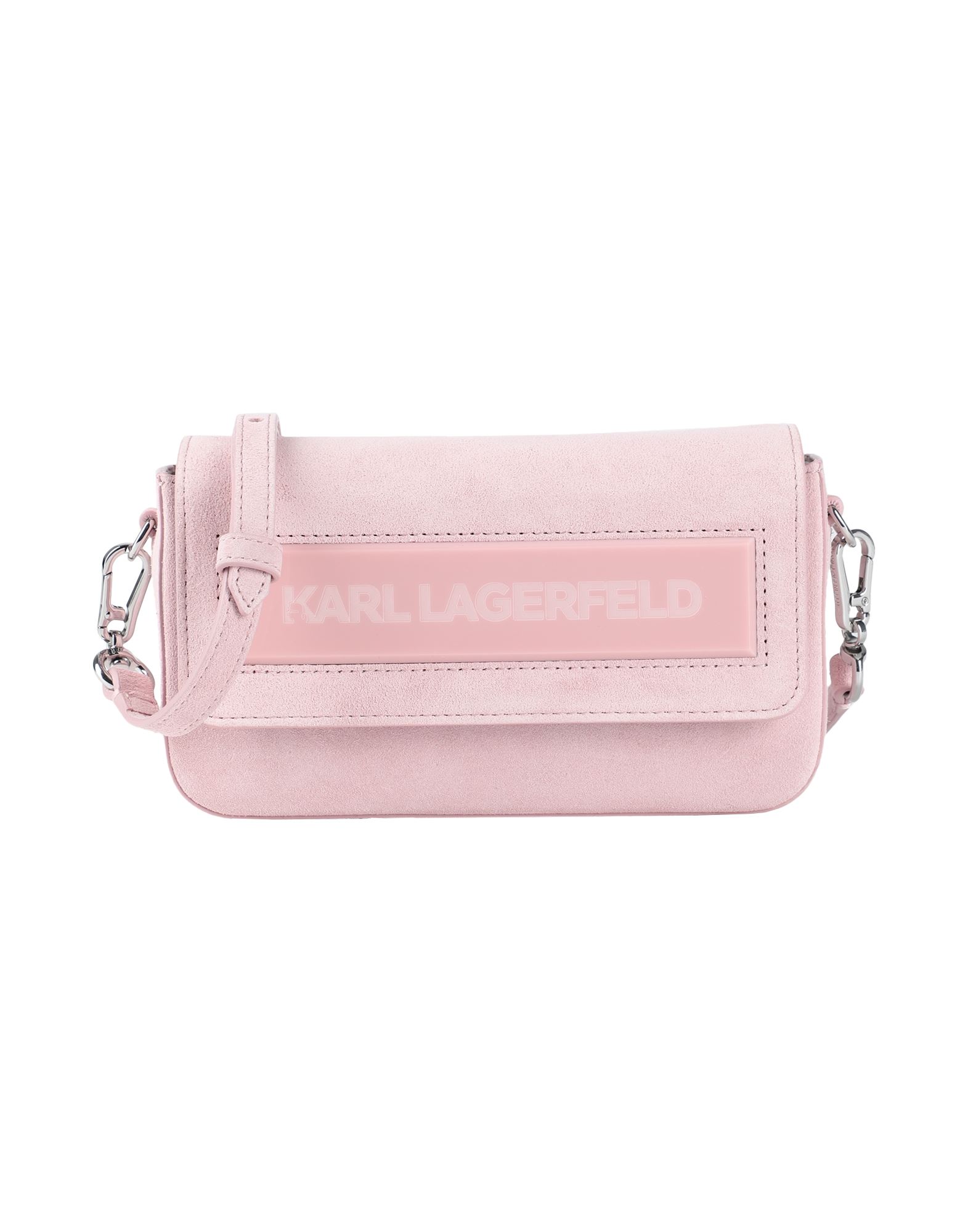 ԥ볫KARL LAGERFELD ǥ å󥸥㡼Хå ƥ  86% / ꥵ쥶 10% / ݥꥨƥ 2% / ݥꥦ쥿 2% ICON K SM FLAP SHB SUEDE