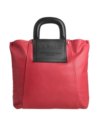 La Fille Des Fleurs Woman Handbag Red Size - Textile Fibers