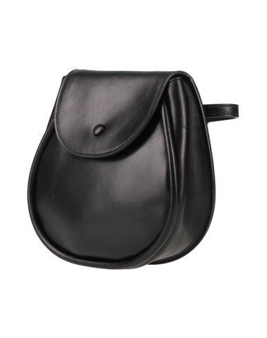 Shop Khaite Woman Belt Bag Black Size - Soft Leather